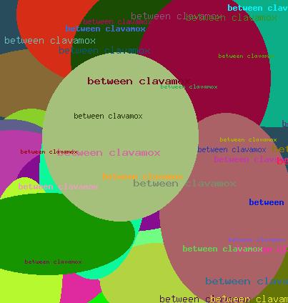 Between Clavamox